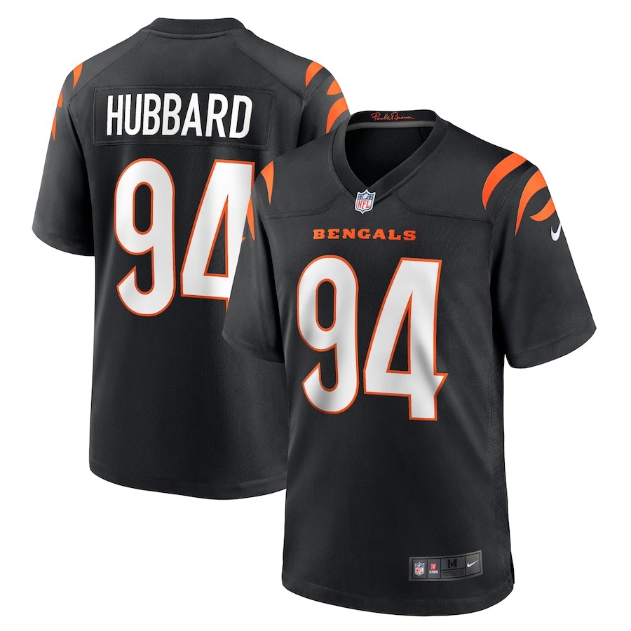 Men's Cincinnati Bengals Sam Hubbard Nike Black Player Game Jersey - ujerseystore