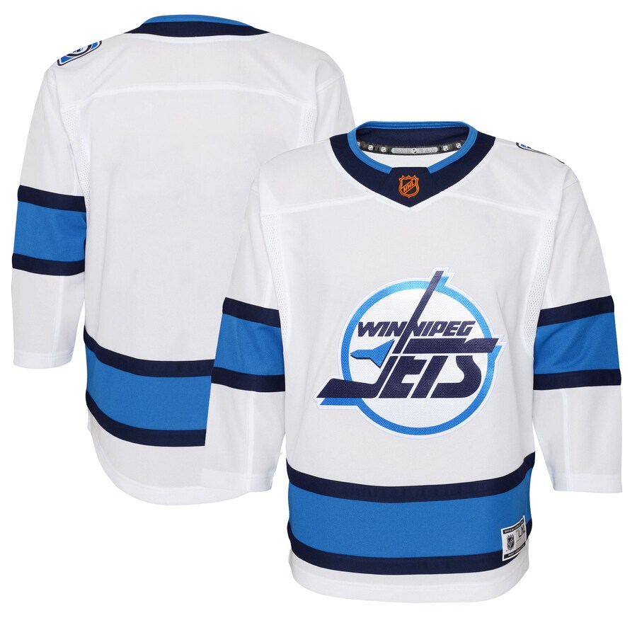 Youth Winnipeg Jets White Special Edition 2.0 Premier Blank Jersey - ujerseystore