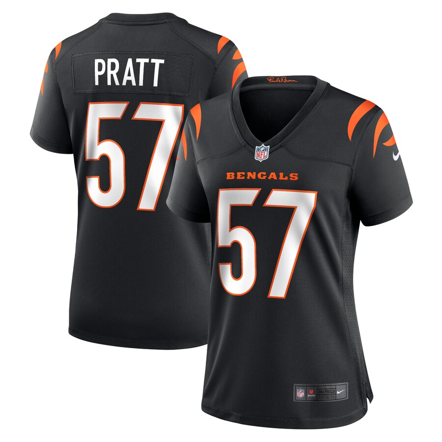 Women's Cincinnati Bengals Germaine Pratt Nike Black Game Jersey - ujerseystore