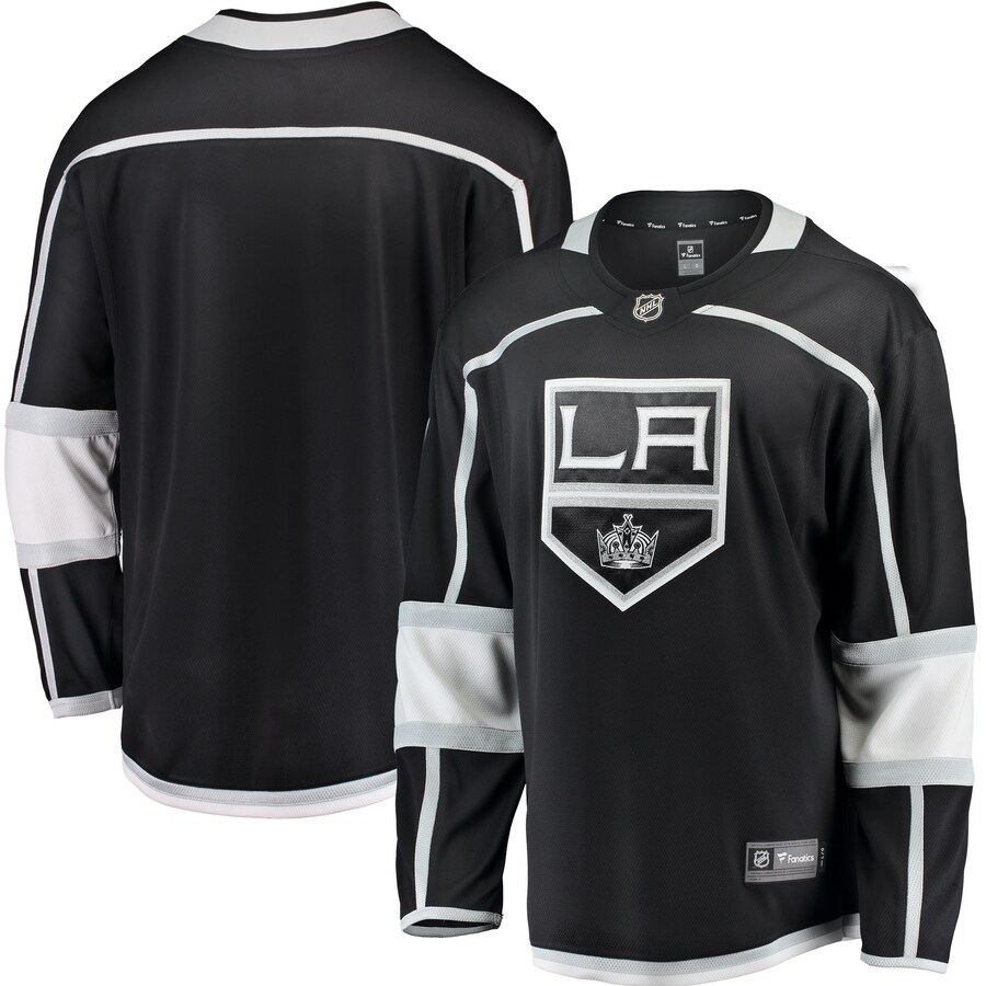 Men's Los Angeles Kings Fanatics Branded Black Breakaway Home Jersey - ujerseystore