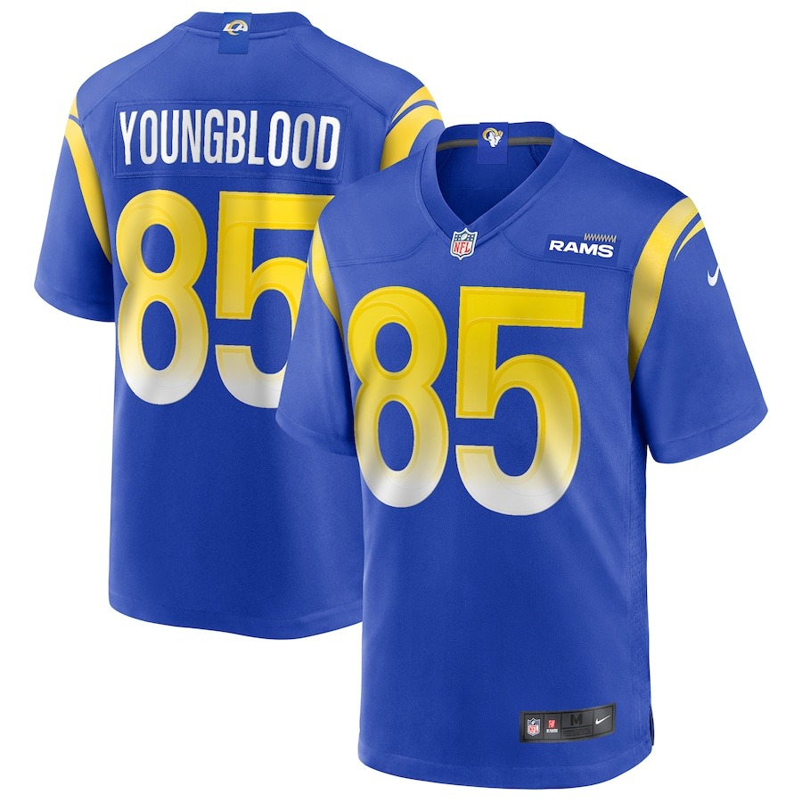 Men's Los Angeles Rams Jack Youngblood Nike Royal Game Retired Player Jersey - ujerseystore