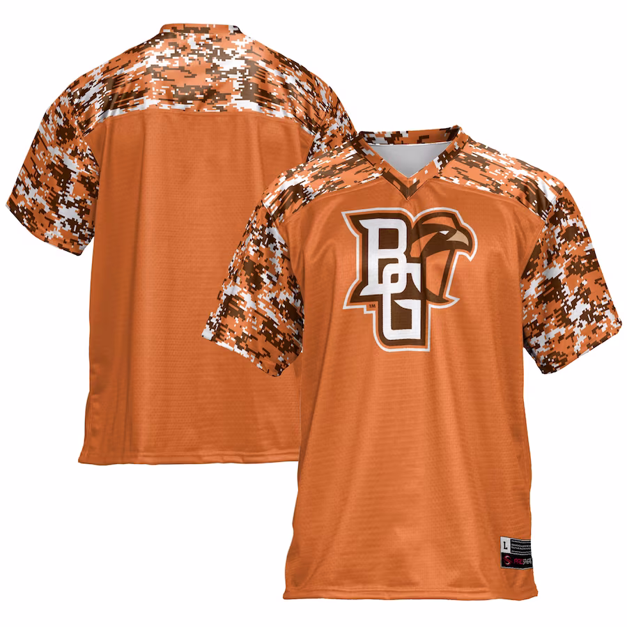 Bowling Green St. Falcons GameDay Greats Football Jersey - Orange - ujerseystore