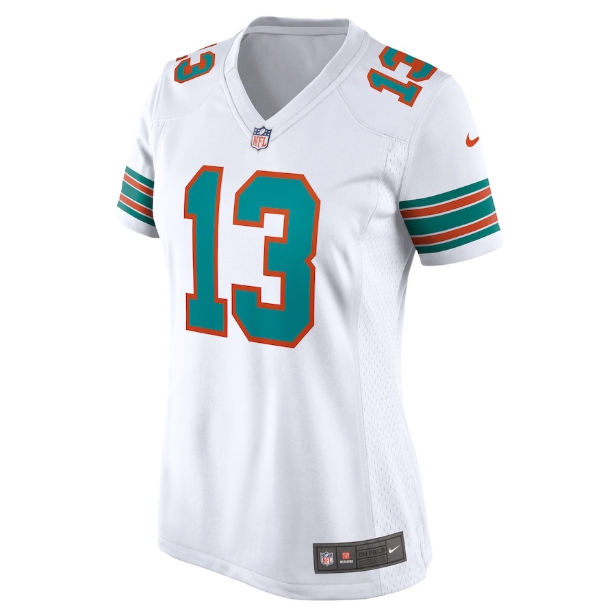 Women's Miami Dolphins Dan Marino Nike White Retired Player Jersey - ujerseystore