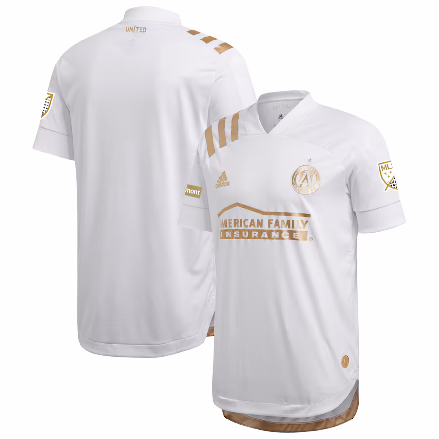 Men's Atlanta United FC adidas White 2020 Kings Authentic Jersey - ujerseystore