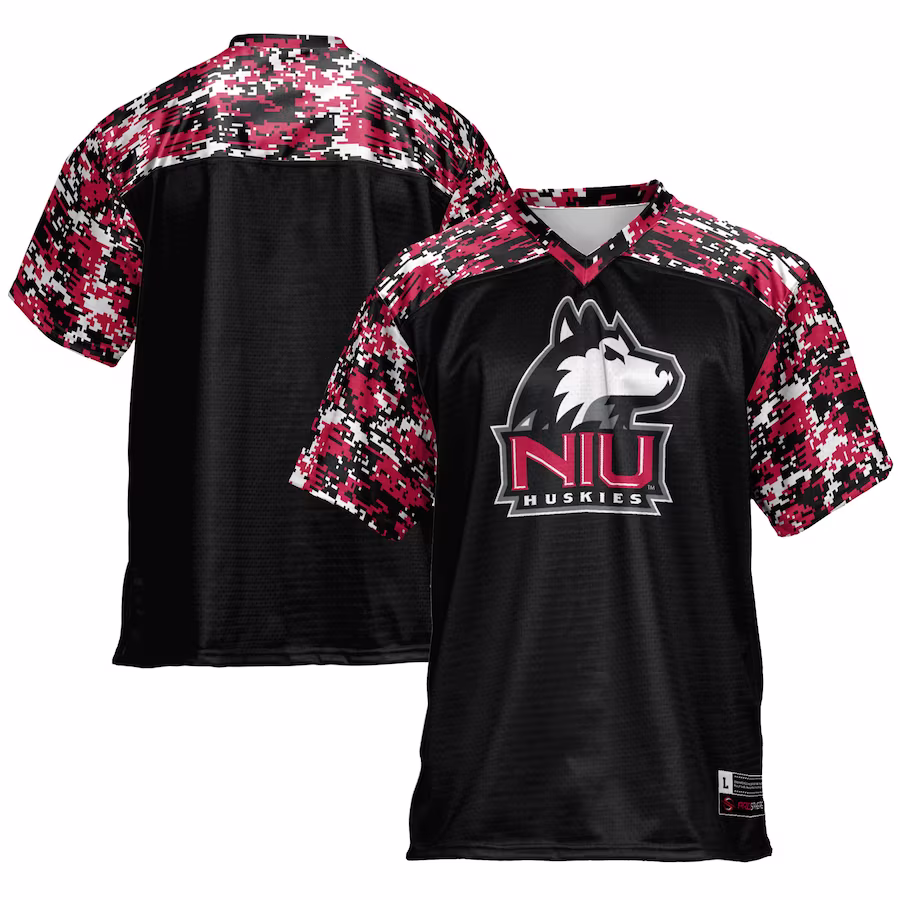 Northern Illinois Huskies GameDay Greats Football Jersey - Black - ujerseystore