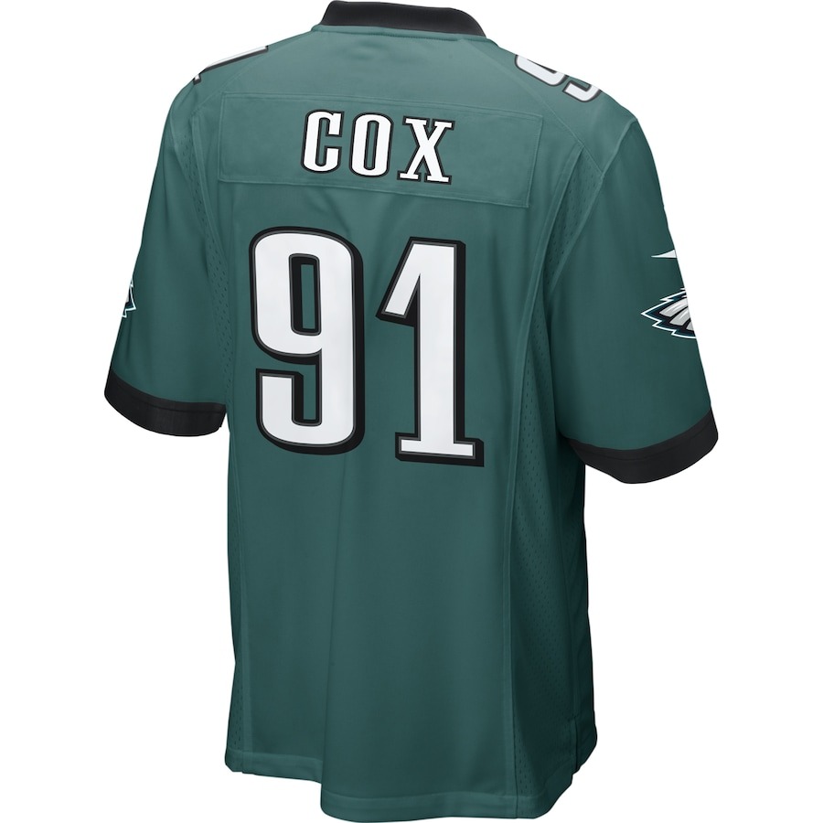 Men's Philadelphia Eagles Fletcher Cox Nike Midnight Green Game Jersey - ujerseystore