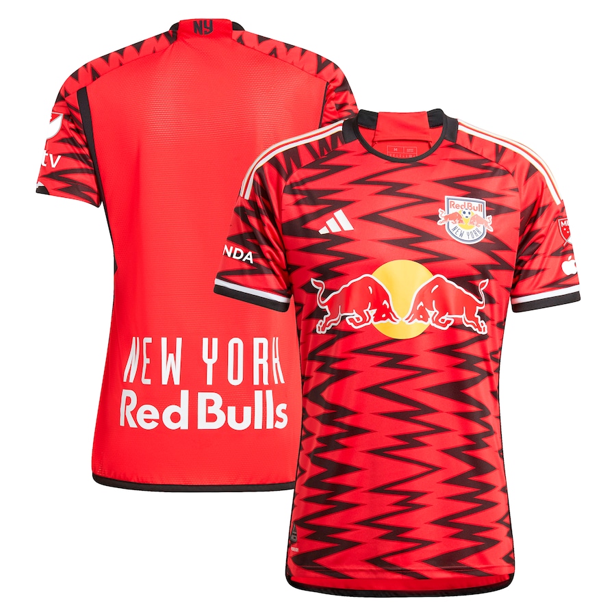 Men's New York Red Bulls  adidas Red 2024 Legacy Authentic Jersey - ujerseystore