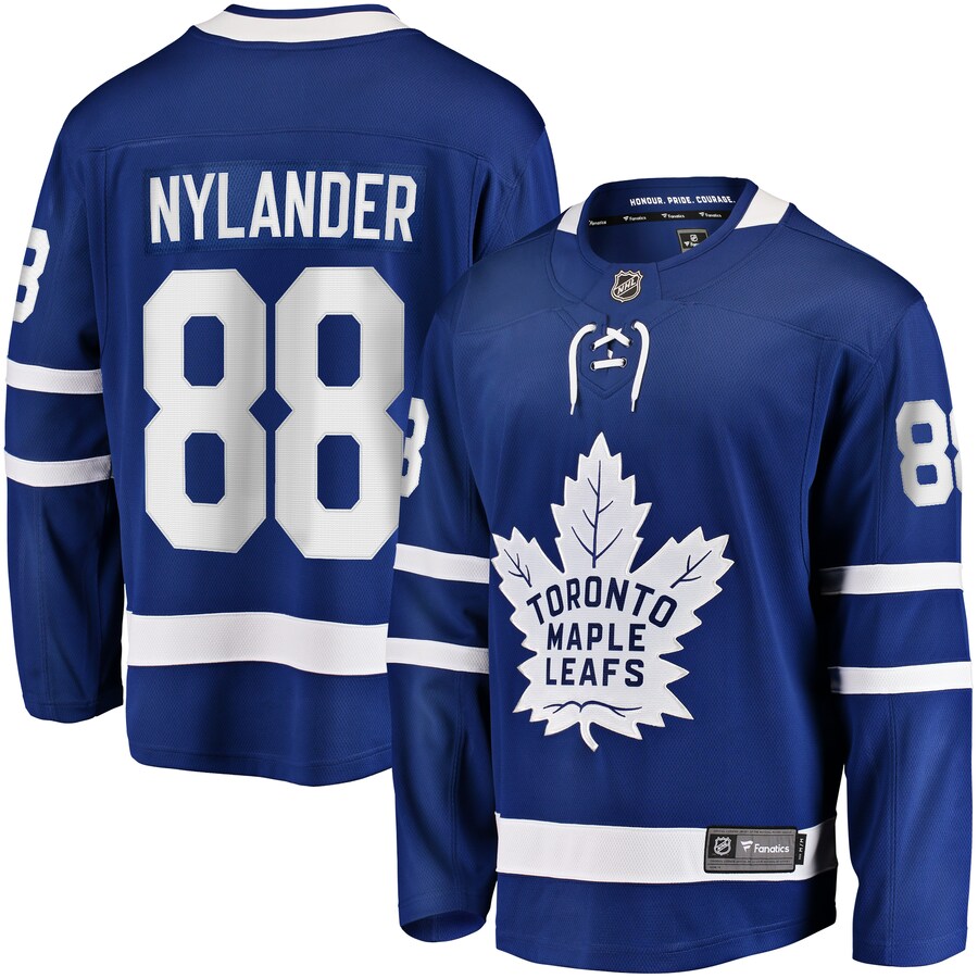 Men's Toronto Maple Leafs William Nylander Fanatics Branded Blue Home Breakaway Player Jersey - ujerseystore