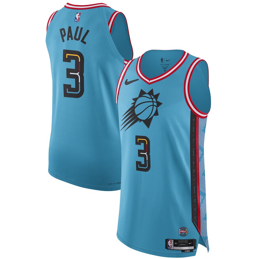Men's Phoenix Suns Chris Paul Nike Turquoise 2022/23 Authentic Jersey - City Edition - ujerseystore