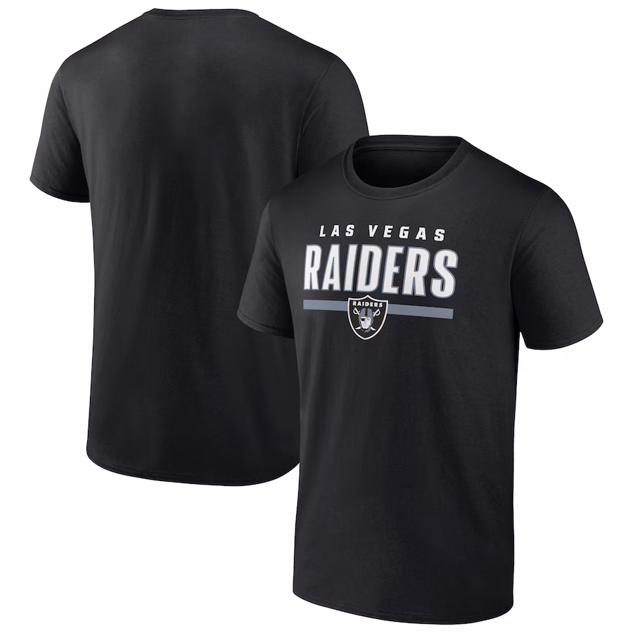 Men's Las Vegas Raiders Black Speed & Agility T-Shirt - ujerseystore