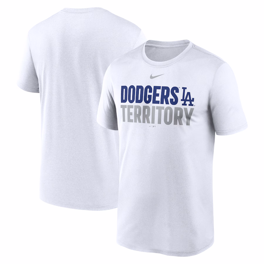 Men's Los Angeles Dodgers Nike White Local Legend Performance T-Shirt - ujerseystore
