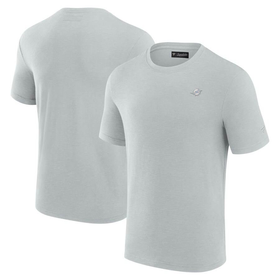 Men's Miami Dolphins Fanatics Gray Modal Short Sleeve T-Shirt - ujerseystore