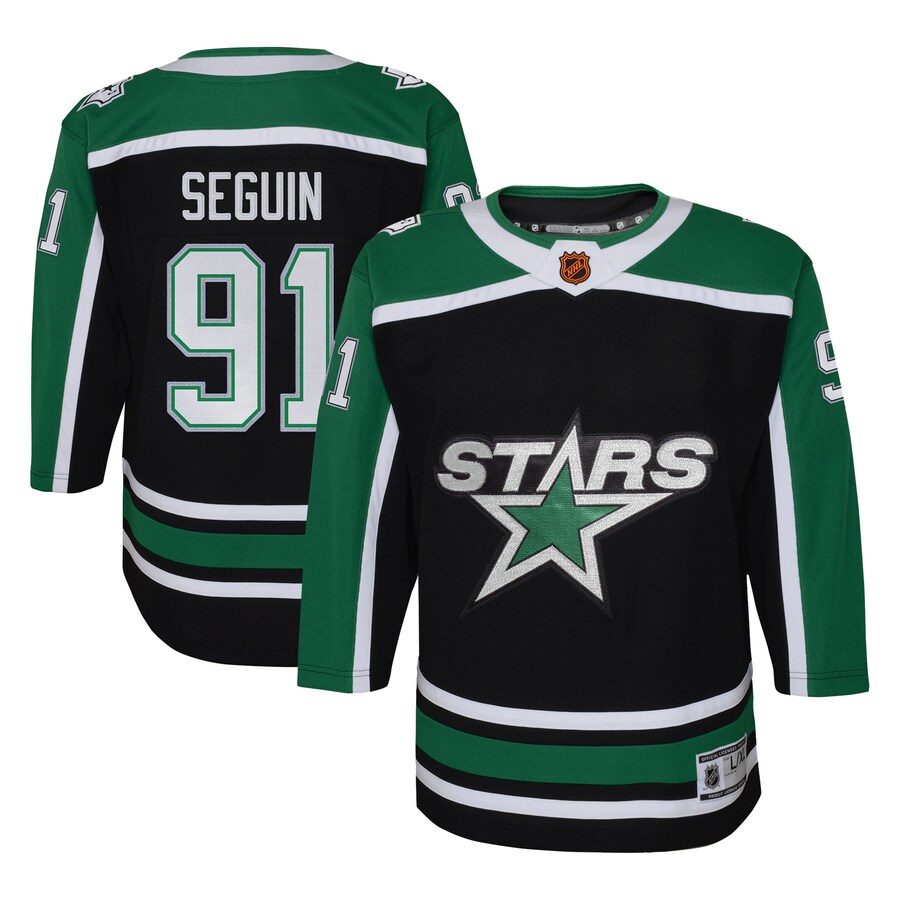 Youth Dallas Stars Tyler Seguin Black Special Edition 2.0 Premier Player Jersey - ujerseystore