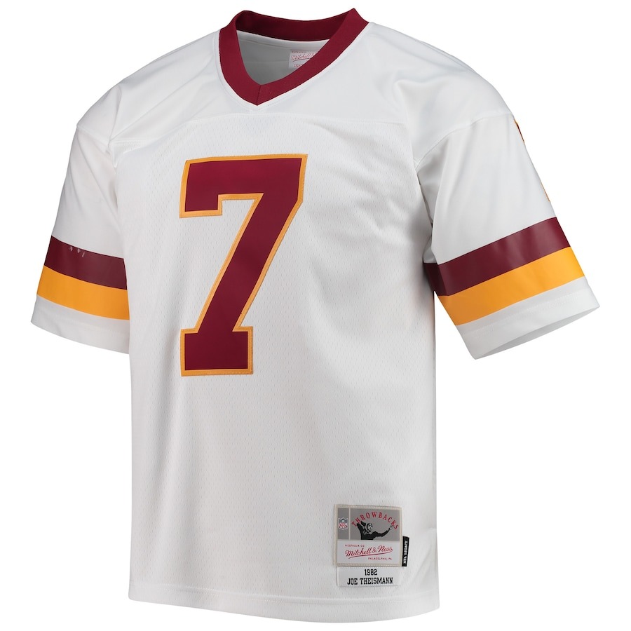 Men's Washington Football Team Joe Theismann Mitchell & Ness White Legacy Replica Jersey - ujerseystore