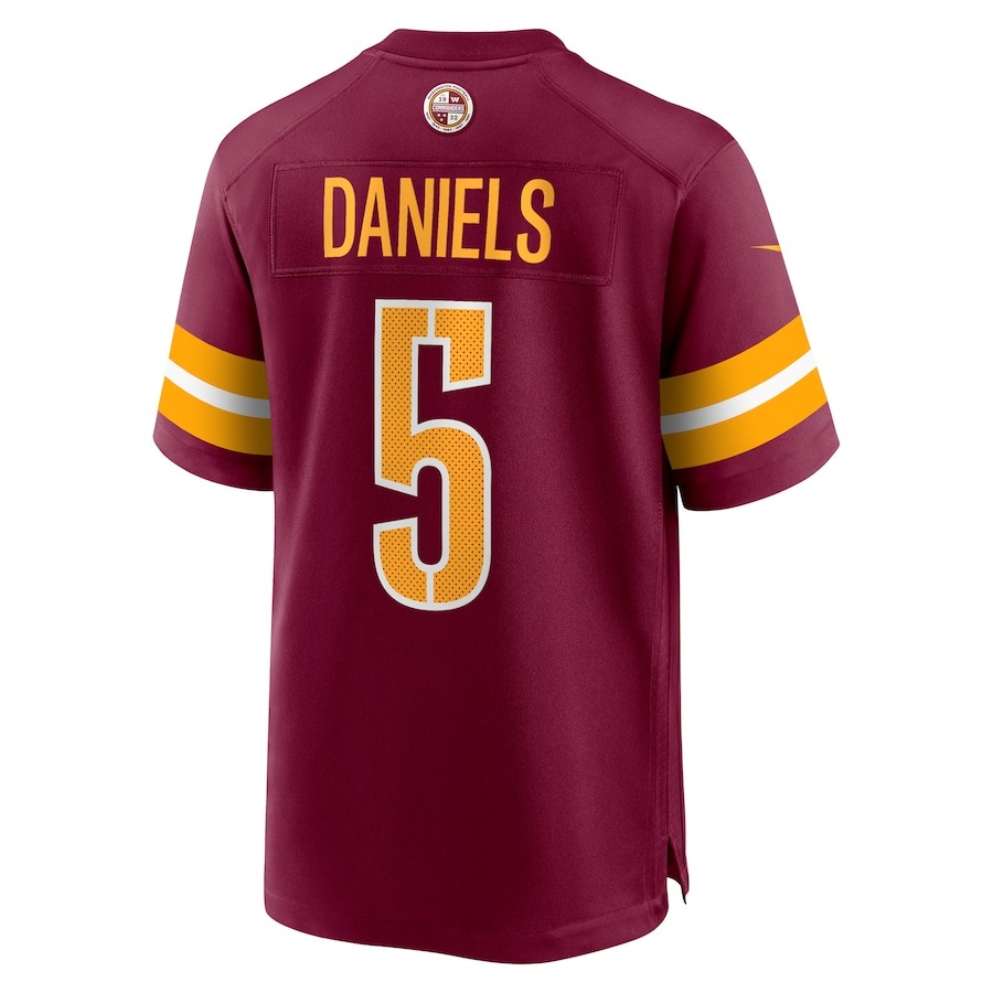 Women's Washington Commanders Jayden Daniels Nike Burgundy Player Game Jersey - ujerseystore