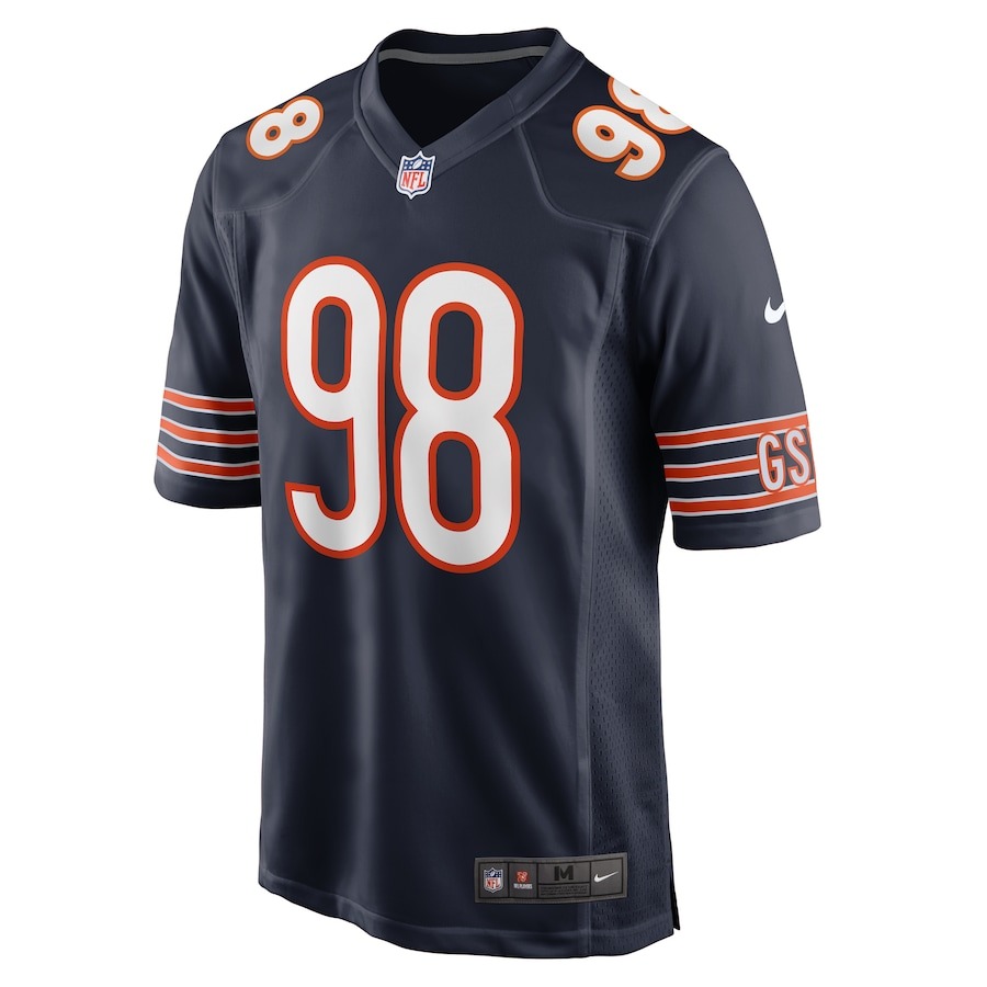 Men's Chicago Bears Montez Sweat Nike  Navy  Game Jersey - ujerseystore