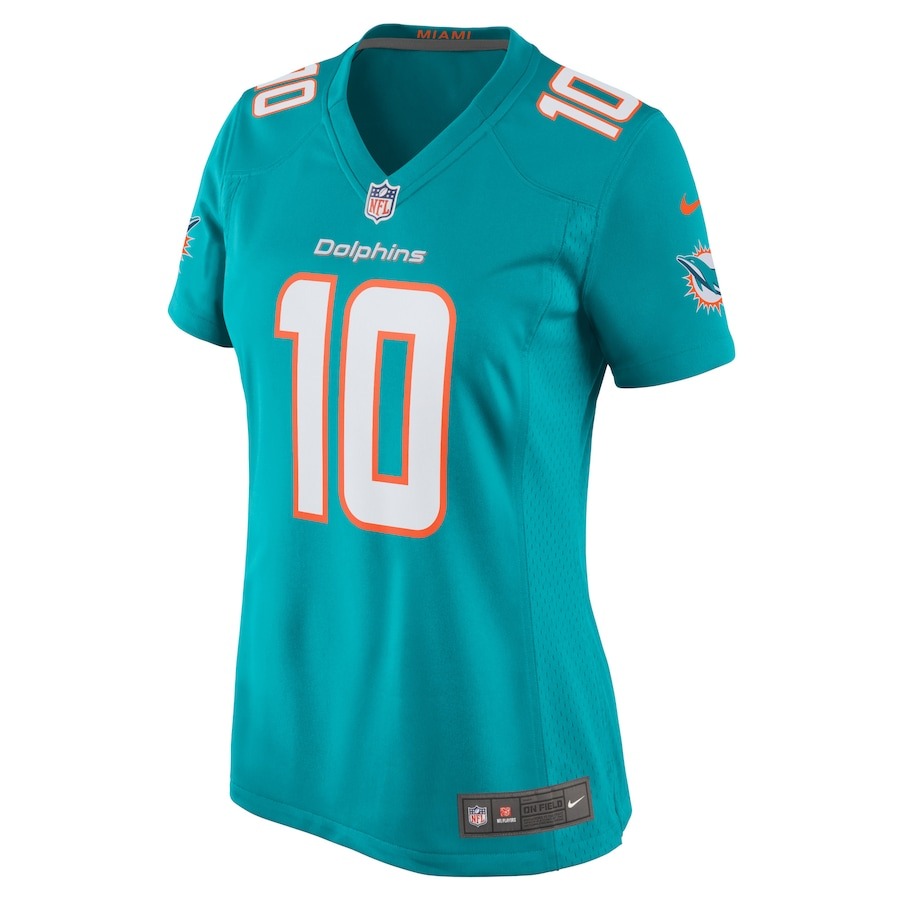 Women's Miami Dolphins Tyreek Hill Nike Aqua Player Jersey - ujerseystore