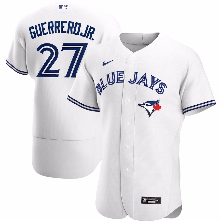 Men's Toronto Blue Jays Vladimir Guerrero Jr. Nike White Home Authentic Player Jersey - ujerseystore