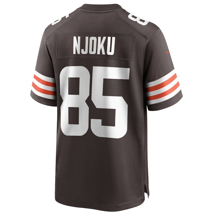 Men's Cleveland Browns David Njoku Nike Brown Player Game Jersey - ujerseystore