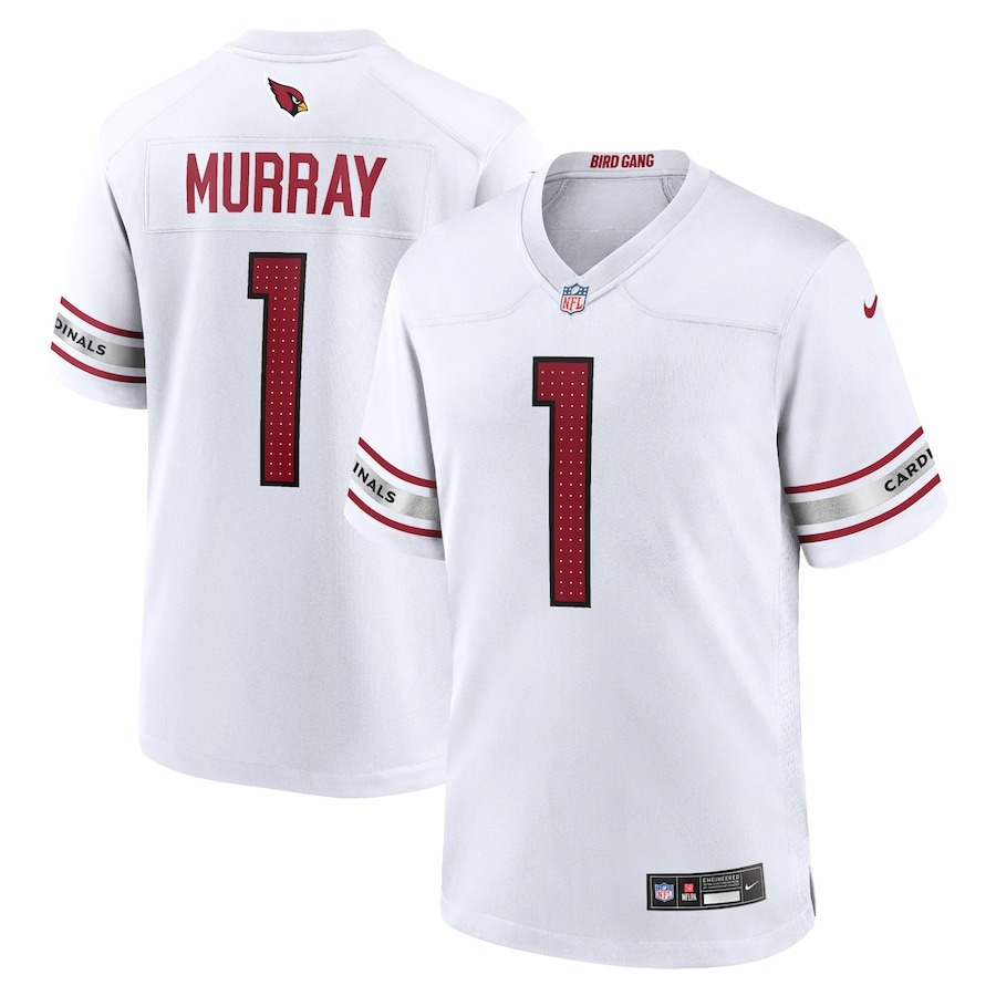 Men's Arizona Cardinals Kyler Murray Nike White Game Player Jersey - ujerseystore