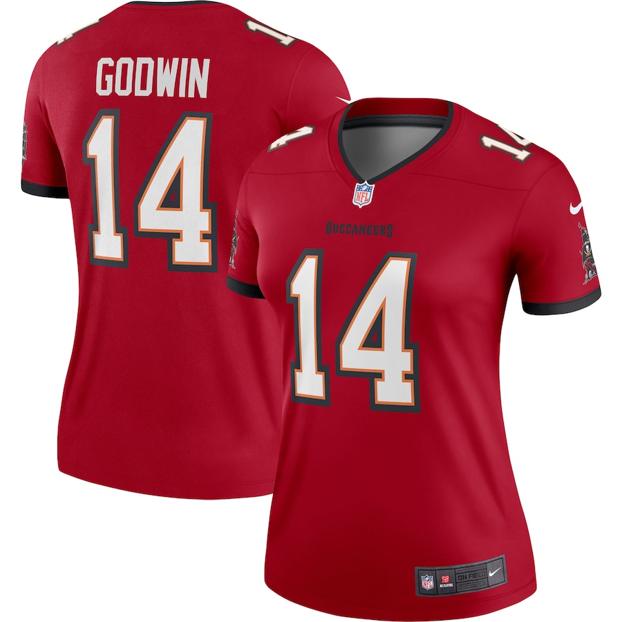 Women's Tampa Bay Buccaneers Chris Godwin Nike Red Legend Jersey - ujerseystore