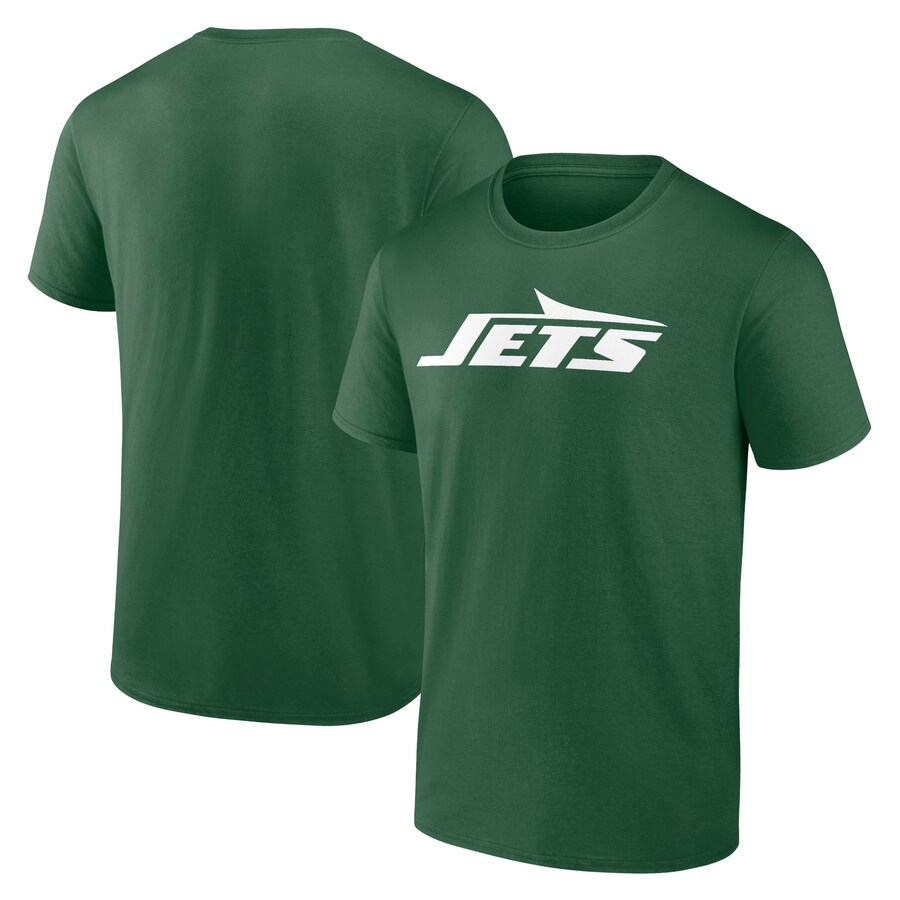 Men's New York Jets  Fanatics Green Primary Logo T-Shirt - ujerseystore