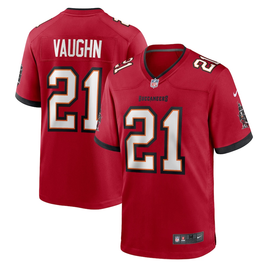 Men's Tampa Bay Buccaneers Ke'Shawn Vaughn Nike Red Player Jersey - ujerseystore