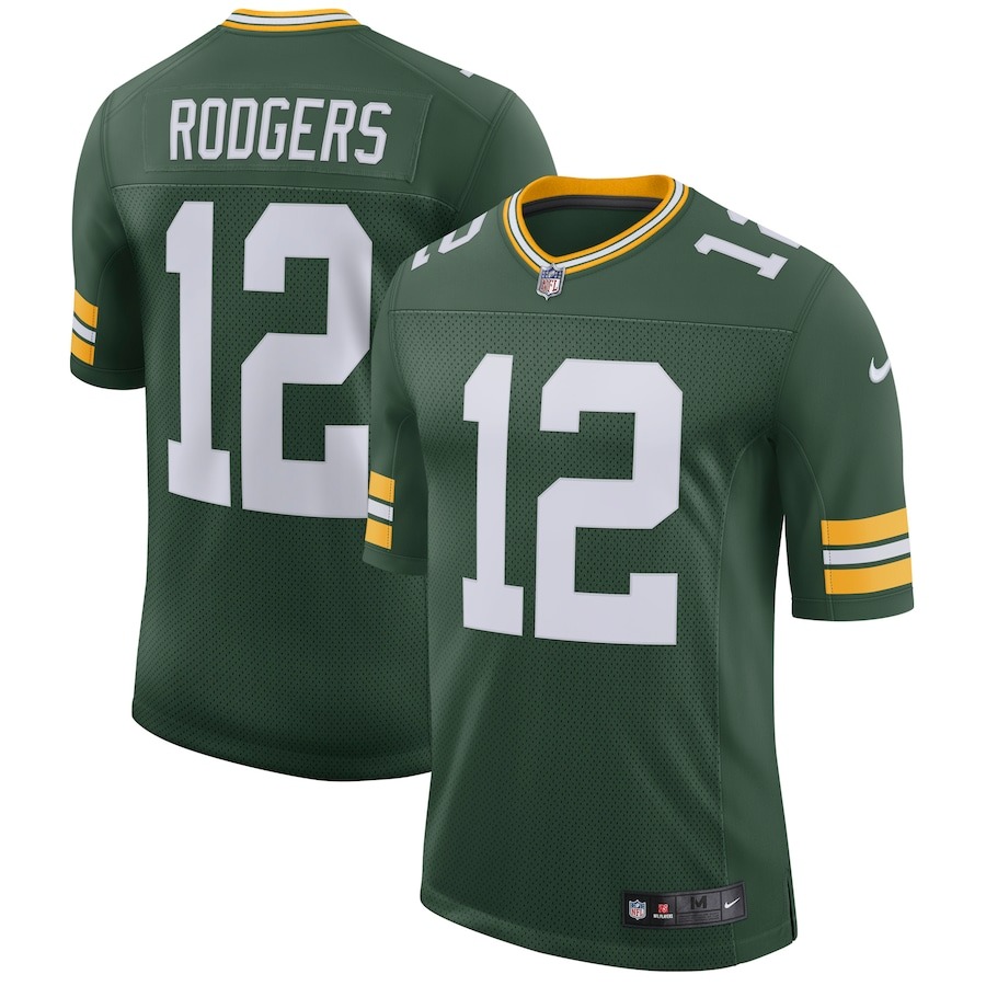 Men's Green Bay Packers Aaron Rodgers Nike Green Classic Limited Player Jersey - ujerseystore