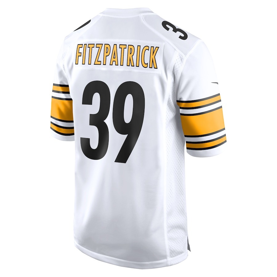 Men's Pittsburgh Steelers Minkah Fitzpatrick Nike White Game Player Jersey - ujerseystore