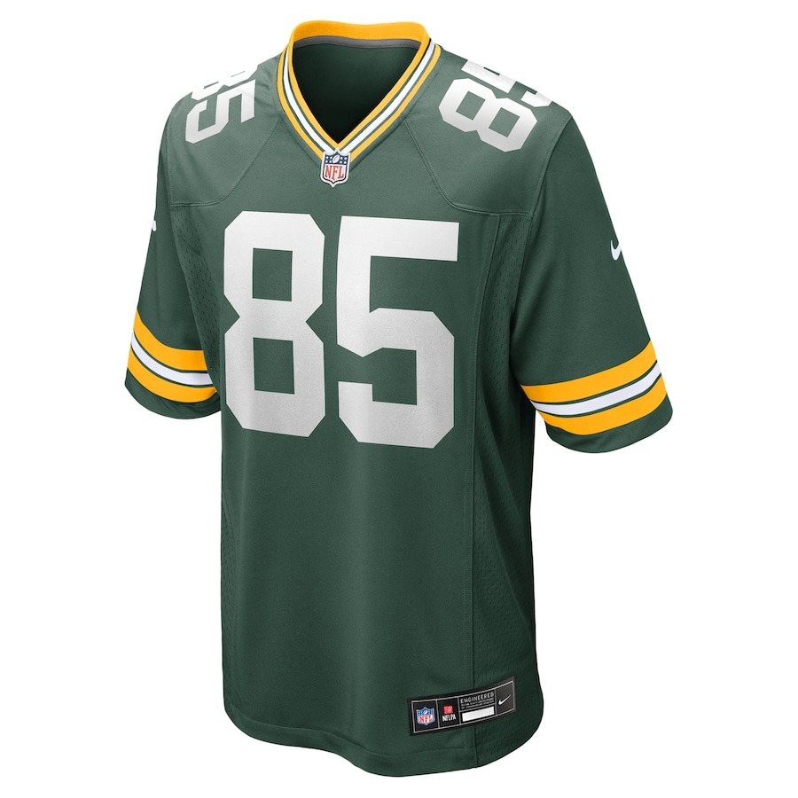 Men's Green Bay Packers Tucker Kraft Nike Green Game Jersey - ujerseystore