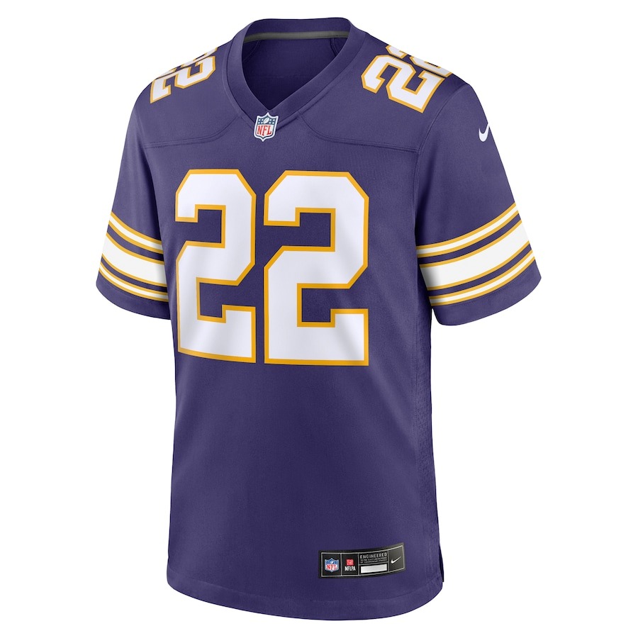 Men's Minnesota Vikings Harrison Smith Nike Purple Classic Player Game Jersey - ujerseystore