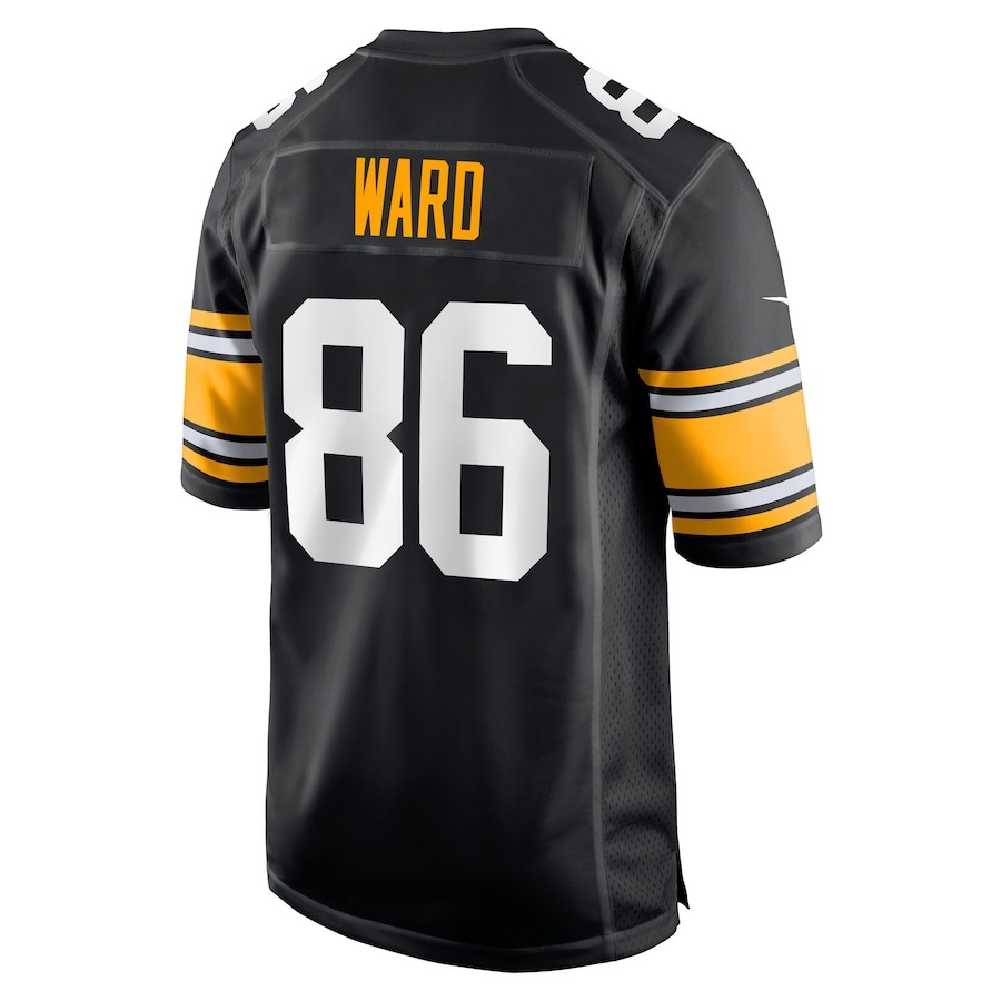 Men's Pittsburgh Steelers Hines Ward Nike Black Retired Player Jersey - ujerseystore