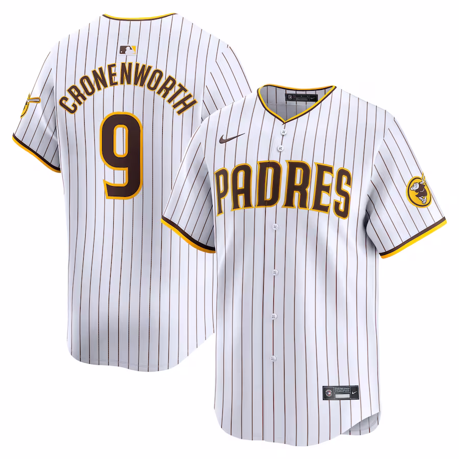 Men's San Diego Padres Jake Cronenworth Nike White Home Limited Player Jersey - ujerseystore