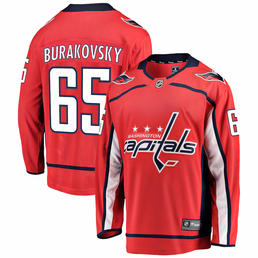 Men's Washington Capitals Andre Burakovsky Fanatics Red Breakaway Home Player Jersey - ujerseystore