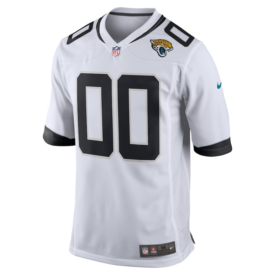 Men's Jacksonville Jaguars Nike White Custom Game Jersey - ujerseystore
