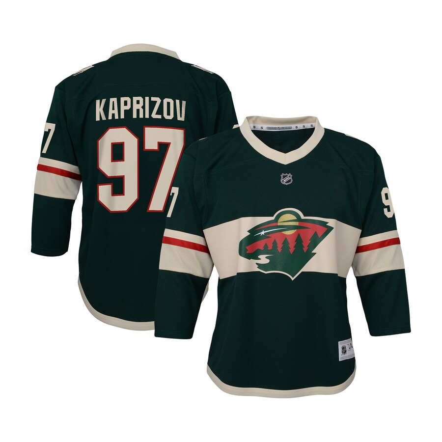 Youth Minnesota Wild Kirill Kaprizov Green Home Replica Player Jersey - ujerseystore