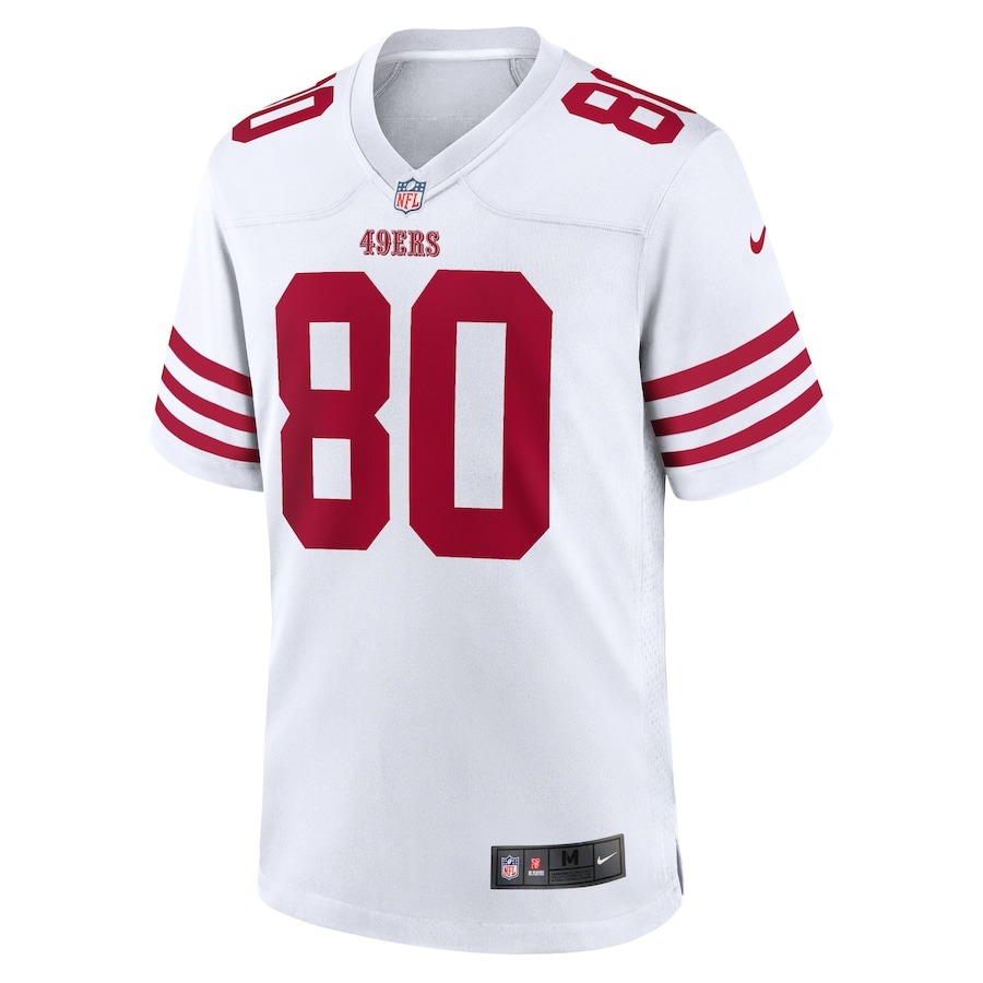 Men's San Francisco 49ers Jerry Rice Nike White Retired Player Game Jersey - ujerseystore