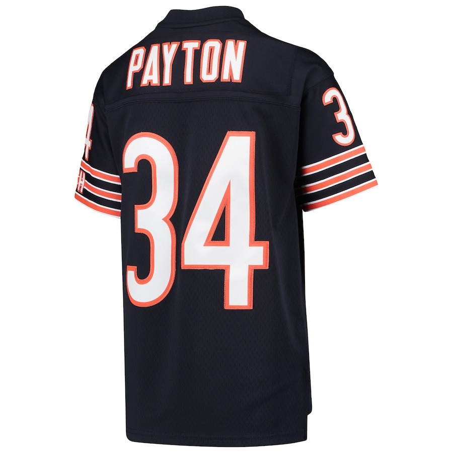 Youth Chicago Bears Walter Payton Mitchell & Ness Navy 1985 Legacy Retired Player Jersey - ujerseystore