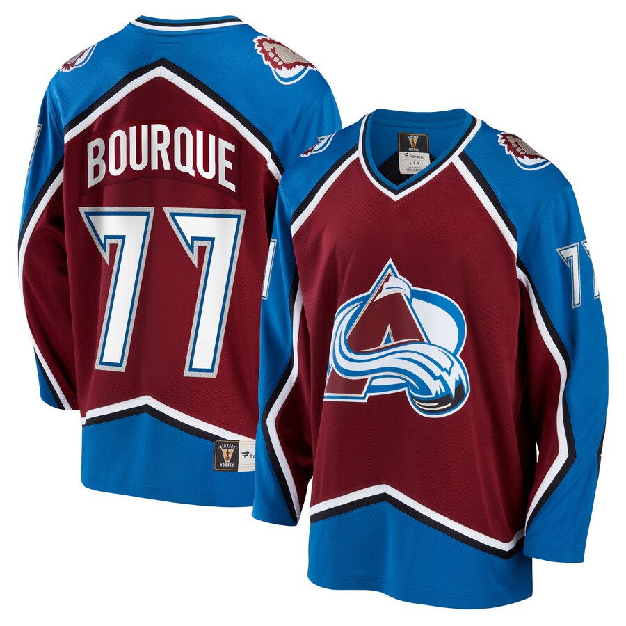 Men's Colorado Avalanche Fanatics Branded Burgundy Breakaway Retired Player Jersey - ujerseystore