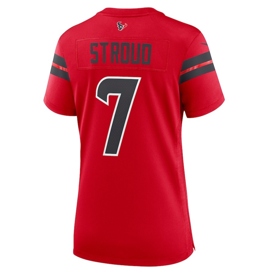 Women's Houston Texans C.J. Stroud Nike Red Alternate Game Jersey - ujerseystore