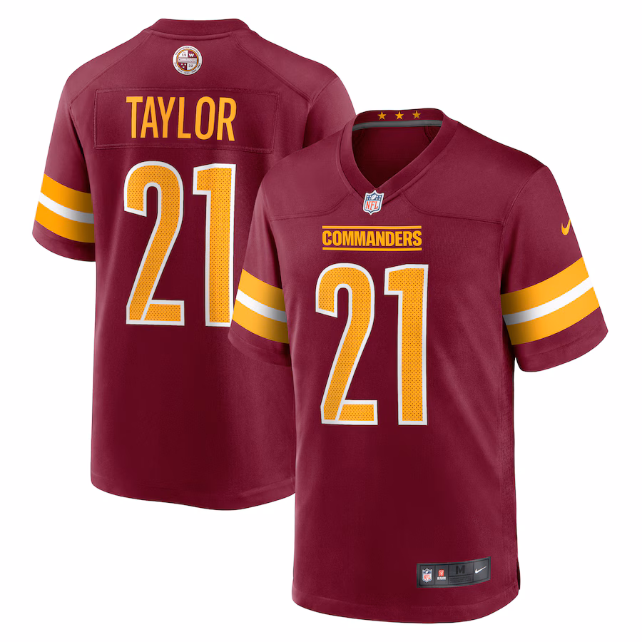 Men's Washington Commanders Sean Taylor Nike Burgundy Retired Player Game Jersey - ujerseystore