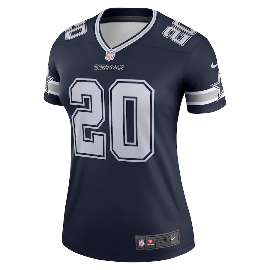 Women's Dallas Cowboys Tony Pollard Nike Navy  Legend Jersey - ujerseystore