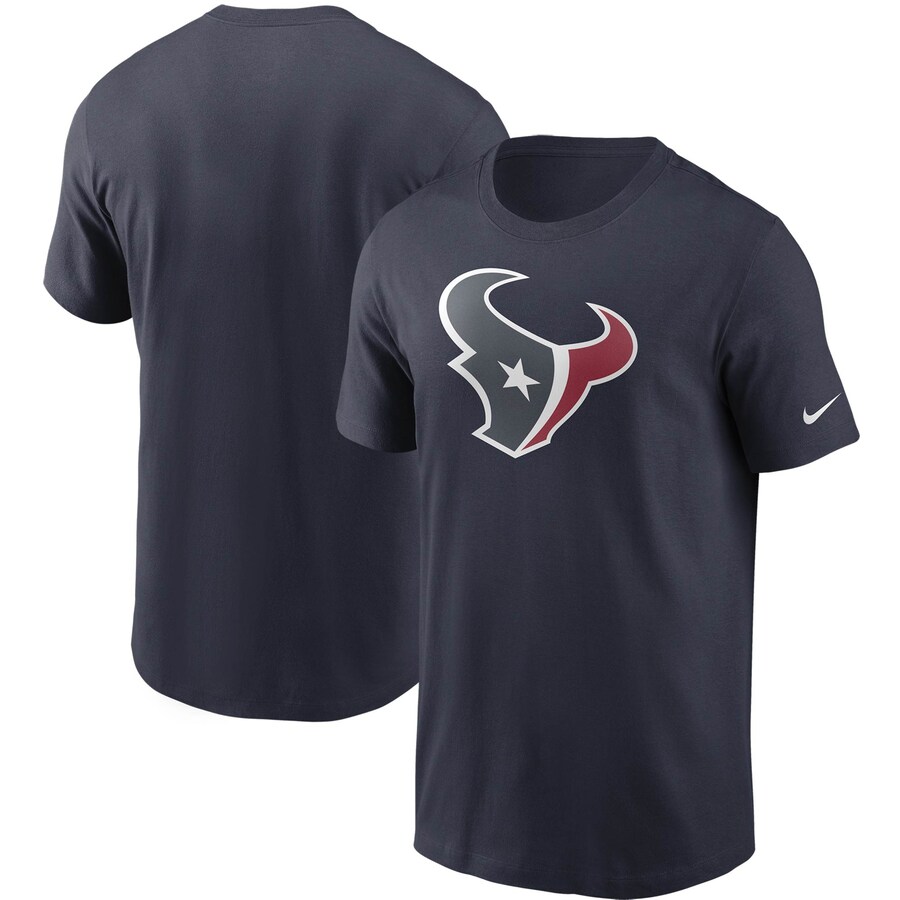 Men's Houston Texans Nike Navy Primary Logo T-Shirt - ujerseystore