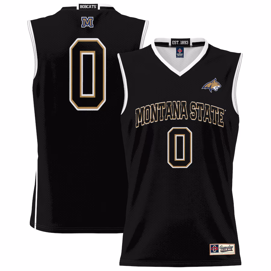 Youth GameDay Greats #0 Black Montana State Bobcats Lightweight Basketball Jersey - ujerseystore
