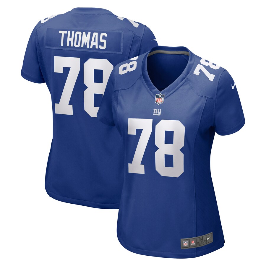 Women's New York Giants Andrew Thomas Nike Royal Game Jersey - ujerseystore