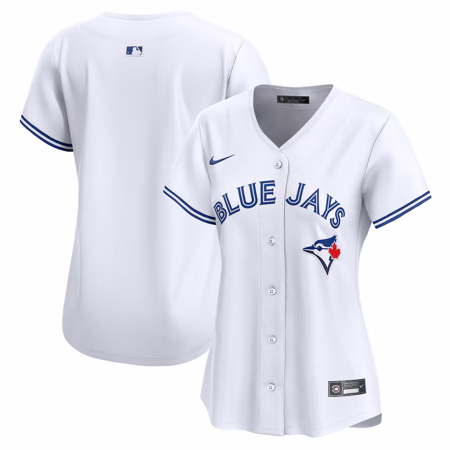 Women's Toronto Blue Jays Nike White Home Limited Jersey - ujerseystore