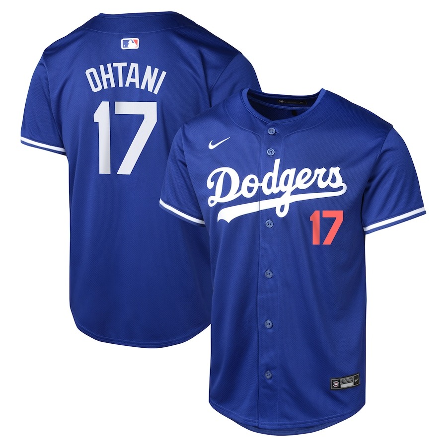 Youth Los Angeles Dodgers Shohei Ohtani Nike Royal Alternate Limited Jersey - ujerseystore