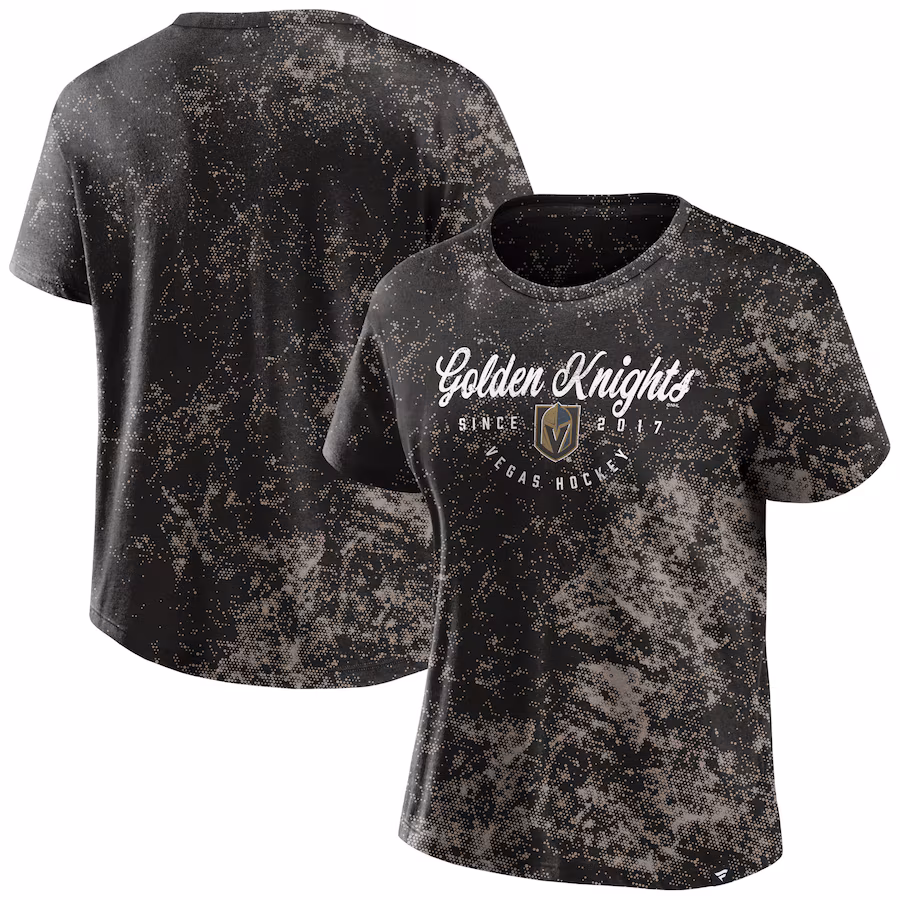 Women's Vegas Golden Knights Fanatics Black Breakaway T-Shirt - ujerseystore