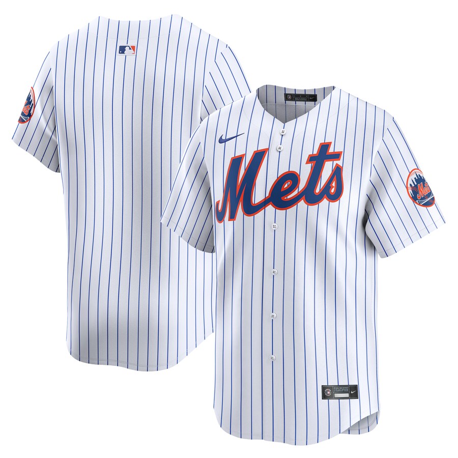 Youth New York Mets Nike White Home Limited Jersey - ujerseystore