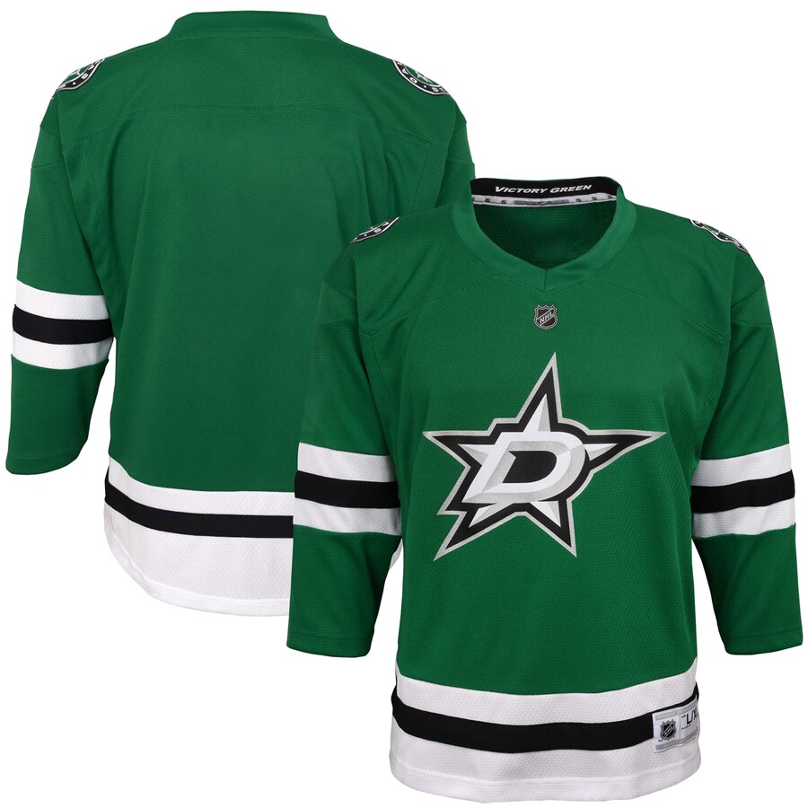Youth Dallas Stars Green Home Replica Blank Jersey - ujerseystore